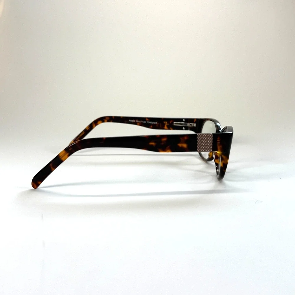 RUNWAY RETRO RR610 Eyeglasses Frame Only 50-17-130 Tortoise Shell Brown Full Rim
